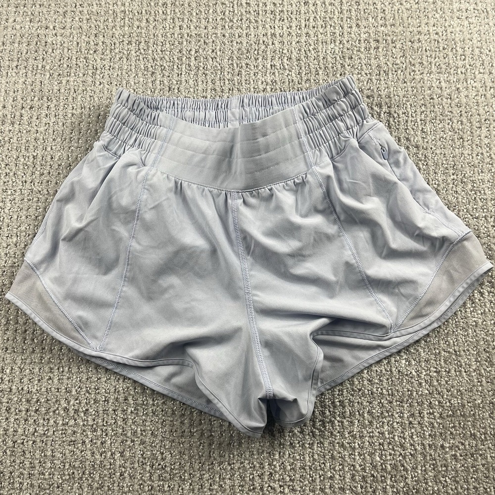 Lululemon Hotty Hot High Rise Lined short 2.5" Blue size 4 W7AYYR